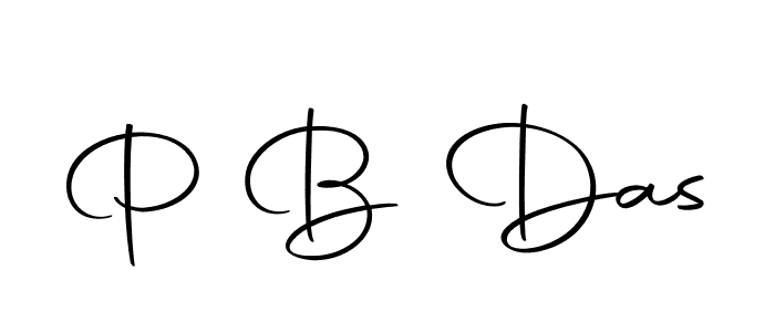 The best way (Autography-DOLnW) to make a short signature is to pick only two or three words in your name. The name P B Das include a total of six letters. For converting this name. P B Das signature style 10 images and pictures png