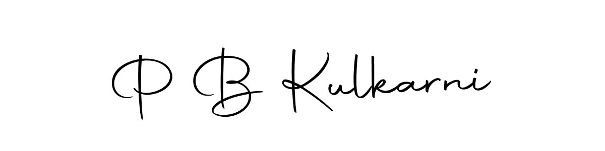 You should practise on your own different ways (Autography-DOLnW) to write your name (P B Kulkarni) in signature. don't let someone else do it for you. P B Kulkarni signature style 10 images and pictures png