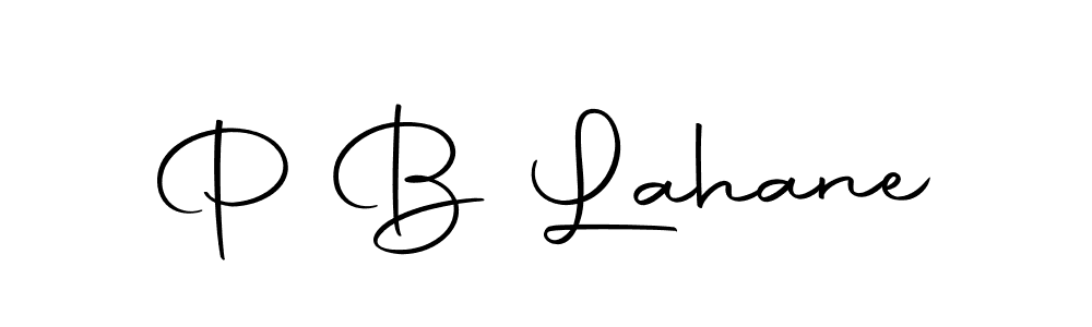 Create a beautiful signature design for name P B Lahane. With this signature (Autography-DOLnW) fonts, you can make a handwritten signature for free. P B Lahane signature style 10 images and pictures png