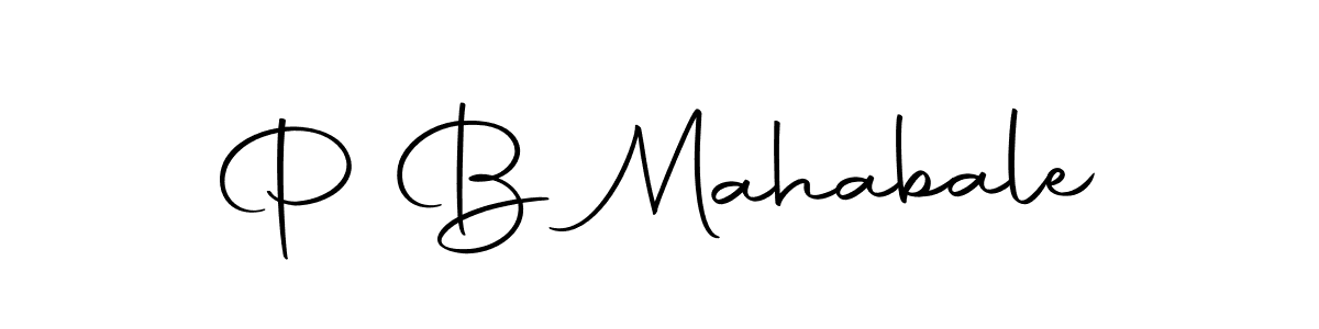 Use a signature maker to create a handwritten signature online. With this signature software, you can design (Autography-DOLnW) your own signature for name P B Mahabale. P B Mahabale signature style 10 images and pictures png