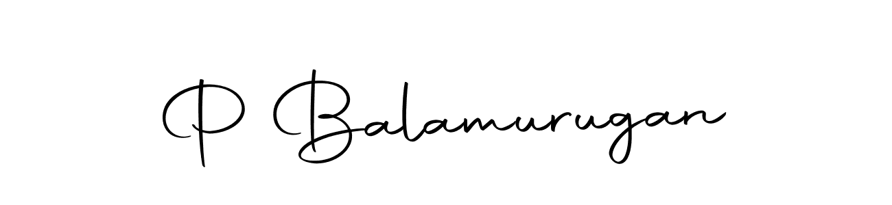 How to make P Balamurugan name signature. Use Autography-DOLnW style for creating short signs online. This is the latest handwritten sign. P Balamurugan signature style 10 images and pictures png