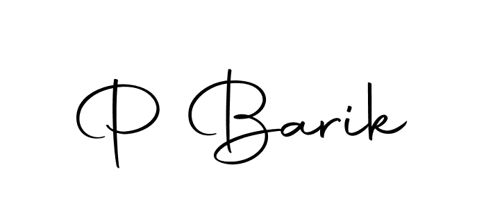 P Barik stylish signature style. Best Handwritten Sign (Autography-DOLnW) for my name. Handwritten Signature Collection Ideas for my name P Barik. P Barik signature style 10 images and pictures png