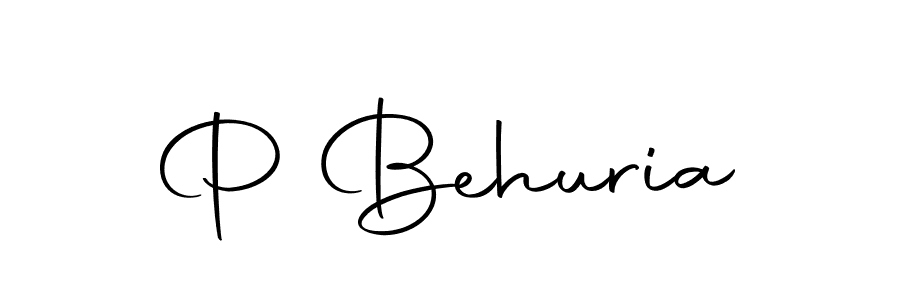 P Behuria stylish signature style. Best Handwritten Sign (Autography-DOLnW) for my name. Handwritten Signature Collection Ideas for my name P Behuria. P Behuria signature style 10 images and pictures png