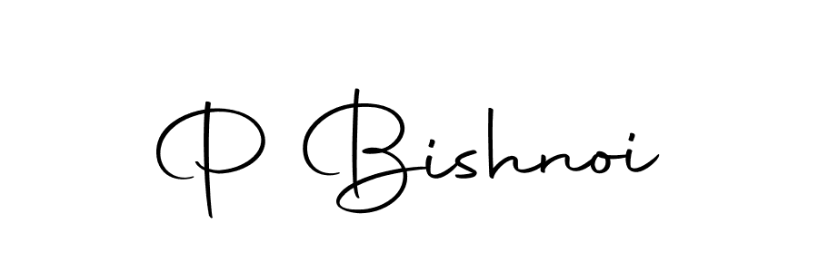 Use a signature maker to create a handwritten signature online. With this signature software, you can design (Autography-DOLnW) your own signature for name P Bishnoi. P Bishnoi signature style 10 images and pictures png