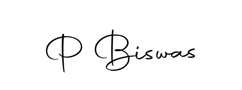 Make a beautiful signature design for name P Biswas. Use this online signature maker to create a handwritten signature for free. P Biswas signature style 10 images and pictures png
