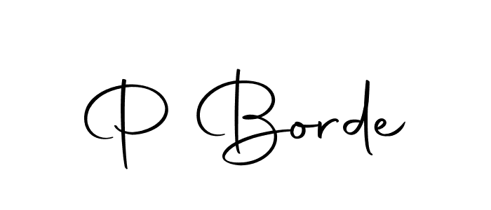 Similarly Autography-DOLnW is the best handwritten signature design. Signature creator online .You can use it as an online autograph creator for name P Borde. P Borde signature style 10 images and pictures png