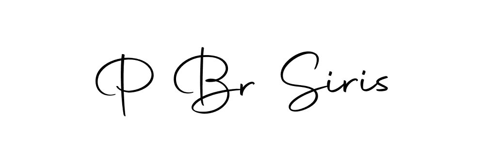 Similarly Autography-DOLnW is the best handwritten signature design. Signature creator online .You can use it as an online autograph creator for name P Br Siris. P Br Siris signature style 10 images and pictures png