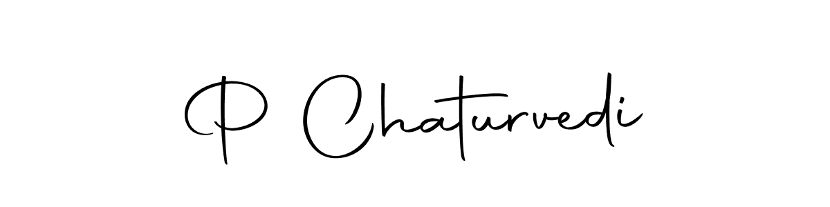 Make a beautiful signature design for name P Chaturvedi. With this signature (Autography-DOLnW) style, you can create a handwritten signature for free. P Chaturvedi signature style 10 images and pictures png