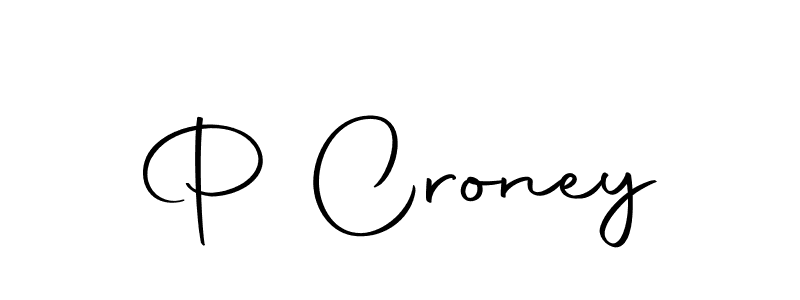 How to make P Croney signature? Autography-DOLnW is a professional autograph style. Create handwritten signature for P Croney name. P Croney signature style 10 images and pictures png
