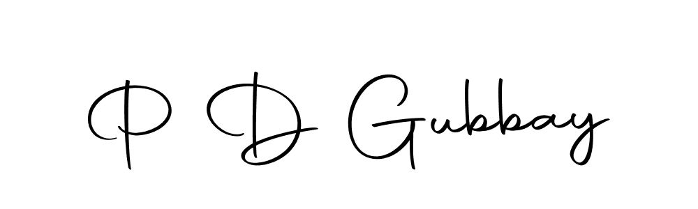 Similarly Autography-DOLnW is the best handwritten signature design. Signature creator online .You can use it as an online autograph creator for name P D Gubbay. P D Gubbay signature style 10 images and pictures png