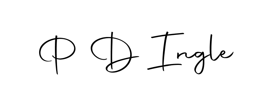 Design your own signature with our free online signature maker. With this signature software, you can create a handwritten (Autography-DOLnW) signature for name P D Ingle. P D Ingle signature style 10 images and pictures png