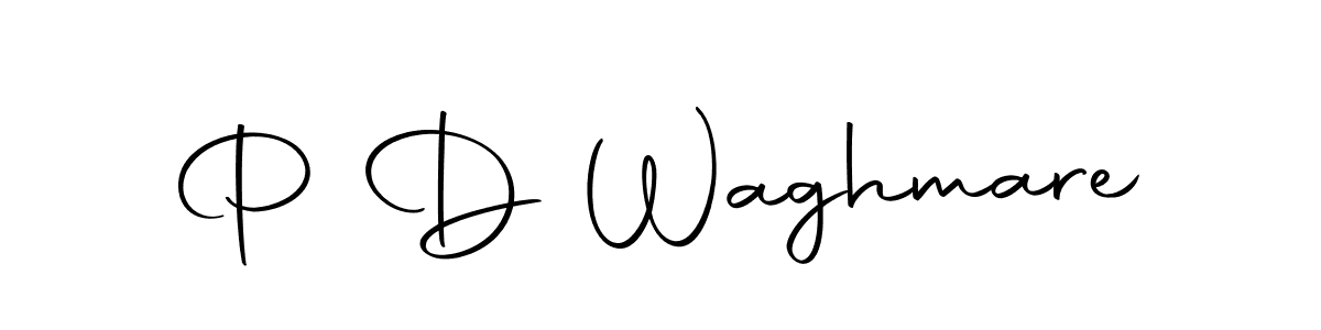 Also we have P D Waghmare name is the best signature style. Create professional handwritten signature collection using Autography-DOLnW autograph style. P D Waghmare signature style 10 images and pictures png