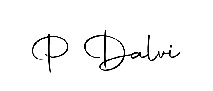 Make a beautiful signature design for name P Dalvi. With this signature (Autography-DOLnW) style, you can create a handwritten signature for free. P Dalvi signature style 10 images and pictures png