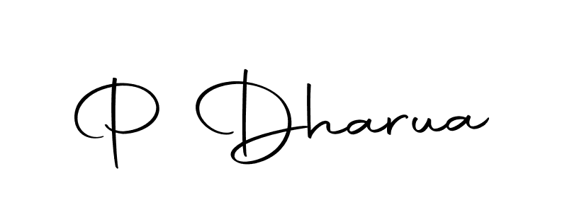 Autography-DOLnW is a professional signature style that is perfect for those who want to add a touch of class to their signature. It is also a great choice for those who want to make their signature more unique. Get P Dharua name to fancy signature for free. P Dharua signature style 10 images and pictures png