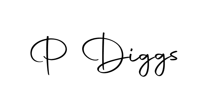 P Diggs stylish signature style. Best Handwritten Sign (Autography-DOLnW) for my name. Handwritten Signature Collection Ideas for my name P Diggs. P Diggs signature style 10 images and pictures png