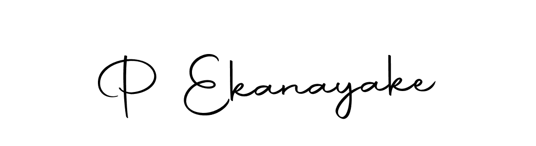 Also we have P Ekanayake name is the best signature style. Create professional handwritten signature collection using Autography-DOLnW autograph style. P Ekanayake signature style 10 images and pictures png