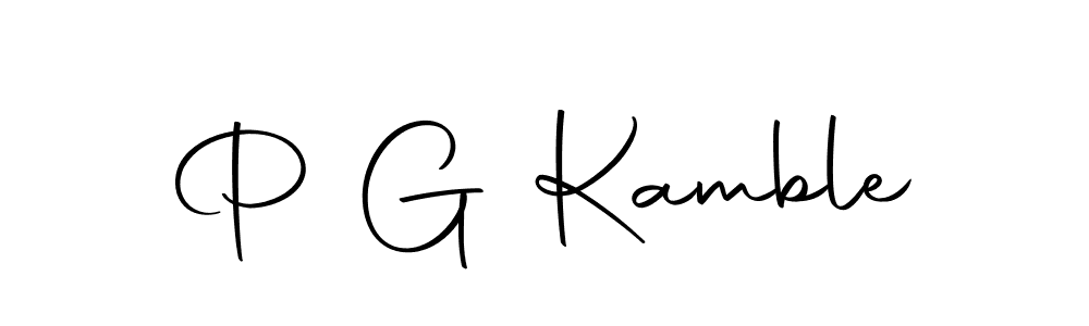 Also we have P G Kamble name is the best signature style. Create professional handwritten signature collection using Autography-DOLnW autograph style. P G Kamble signature style 10 images and pictures png