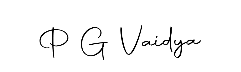 How to make P G Vaidya signature? Autography-DOLnW is a professional autograph style. Create handwritten signature for P G Vaidya name. P G Vaidya signature style 10 images and pictures png