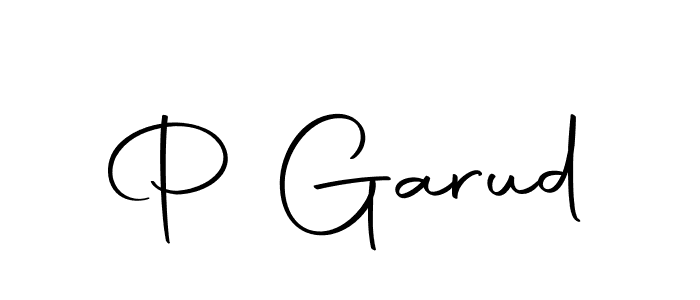 How to make P Garud signature? Autography-DOLnW is a professional autograph style. Create handwritten signature for P Garud name. P Garud signature style 10 images and pictures png