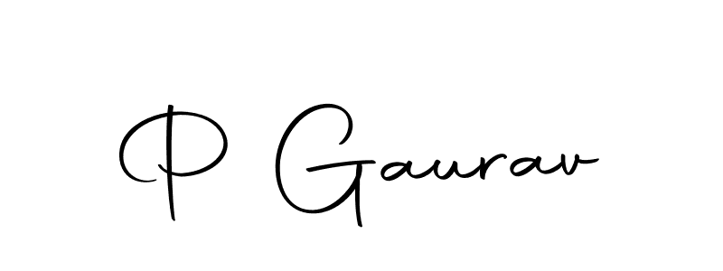 Here are the top 10 professional signature styles for the name P Gaurav. These are the best autograph styles you can use for your name. P Gaurav signature style 10 images and pictures png