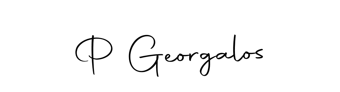 Design your own signature with our free online signature maker. With this signature software, you can create a handwritten (Autography-DOLnW) signature for name P Georgalos. P Georgalos signature style 10 images and pictures png