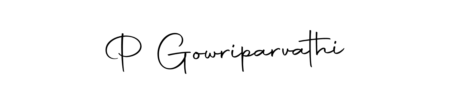 Here are the top 10 professional signature styles for the name P Gowriparvathi. These are the best autograph styles you can use for your name. P Gowriparvathi signature style 10 images and pictures png