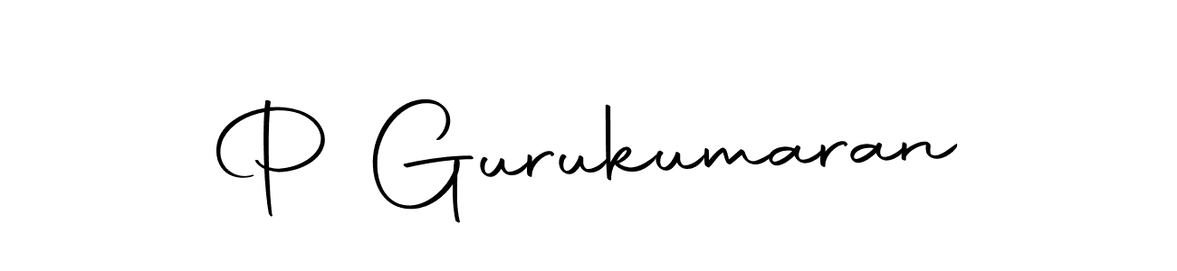 How to make P Gurukumaran signature? Autography-DOLnW is a professional autograph style. Create handwritten signature for P Gurukumaran name. P Gurukumaran signature style 10 images and pictures png