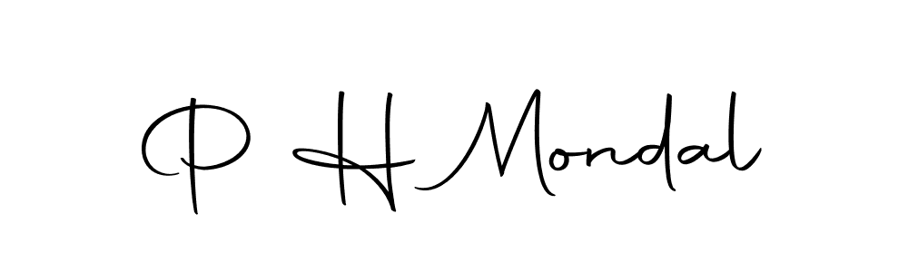 Autography-DOLnW is a professional signature style that is perfect for those who want to add a touch of class to their signature. It is also a great choice for those who want to make their signature more unique. Get P H Mondal name to fancy signature for free. P H Mondal signature style 10 images and pictures png
