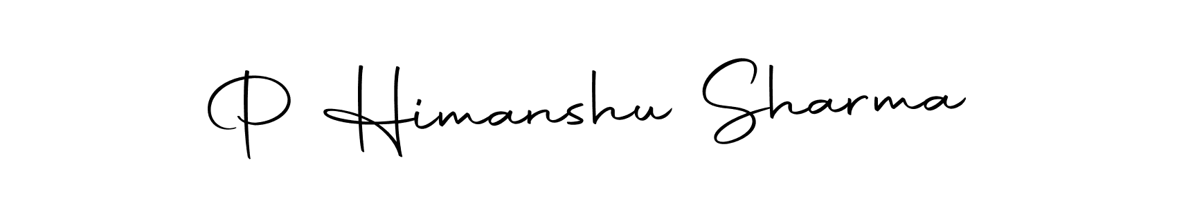This is the best signature style for the P Himanshu Sharma name. Also you like these signature font (Autography-DOLnW). Mix name signature. P Himanshu Sharma signature style 10 images and pictures png