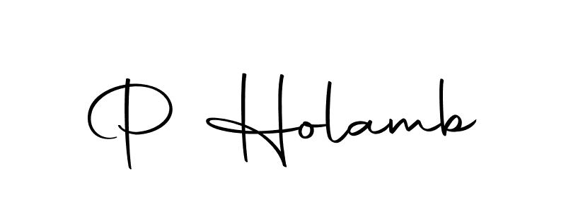 P Holamb stylish signature style. Best Handwritten Sign (Autography-DOLnW) for my name. Handwritten Signature Collection Ideas for my name P Holamb. P Holamb signature style 10 images and pictures png