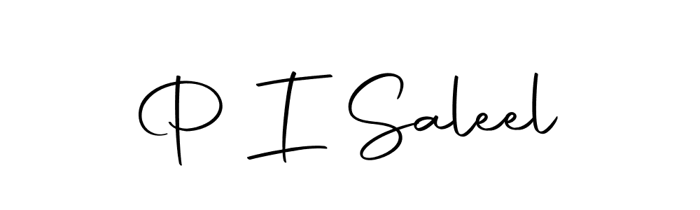 Here are the top 10 professional signature styles for the name P I Saleel. These are the best autograph styles you can use for your name. P I Saleel signature style 10 images and pictures png