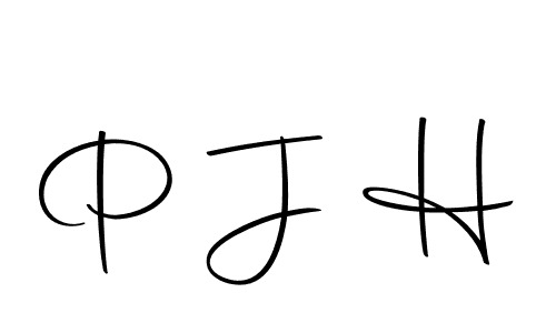 Also we have P J H name is the best signature style. Create professional handwritten signature collection using Autography-DOLnW autograph style. P J H signature style 10 images and pictures png
