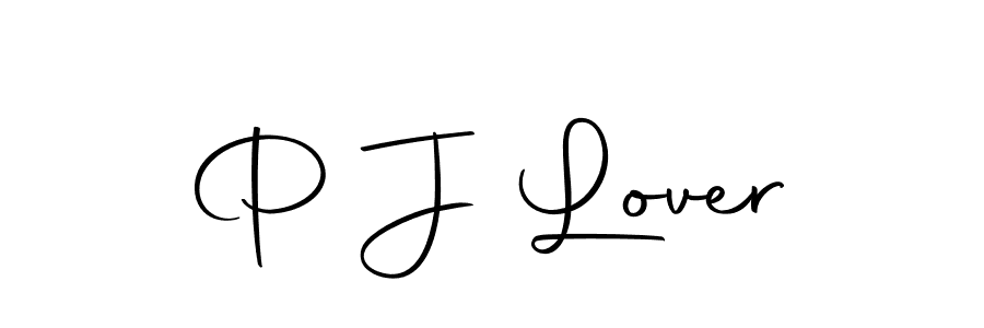Make a beautiful signature design for name P J Lover. With this signature (Autography-DOLnW) style, you can create a handwritten signature for free. P J Lover signature style 10 images and pictures png