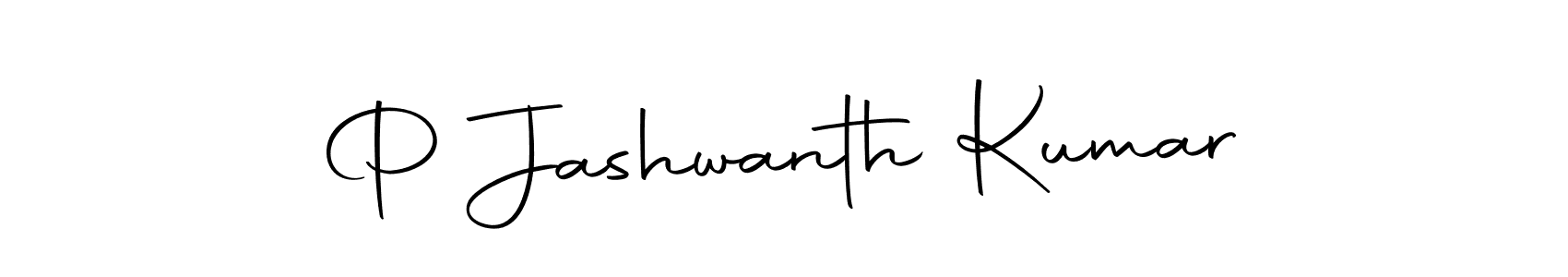 Make a short P Jashwanth Kumar signature style. Manage your documents anywhere anytime using Autography-DOLnW. Create and add eSignatures, submit forms, share and send files easily. P Jashwanth Kumar signature style 10 images and pictures png