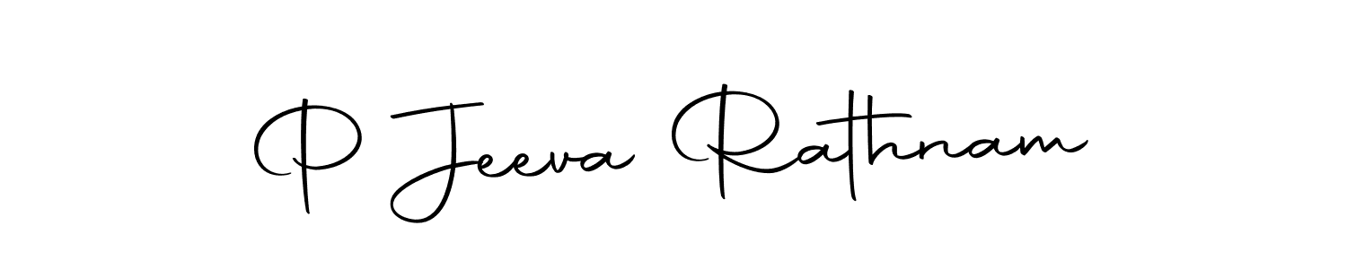 The best way (Autography-DOLnW) to make a short signature is to pick only two or three words in your name. The name P Jeeva Rathnam include a total of six letters. For converting this name. P Jeeva Rathnam signature style 10 images and pictures png