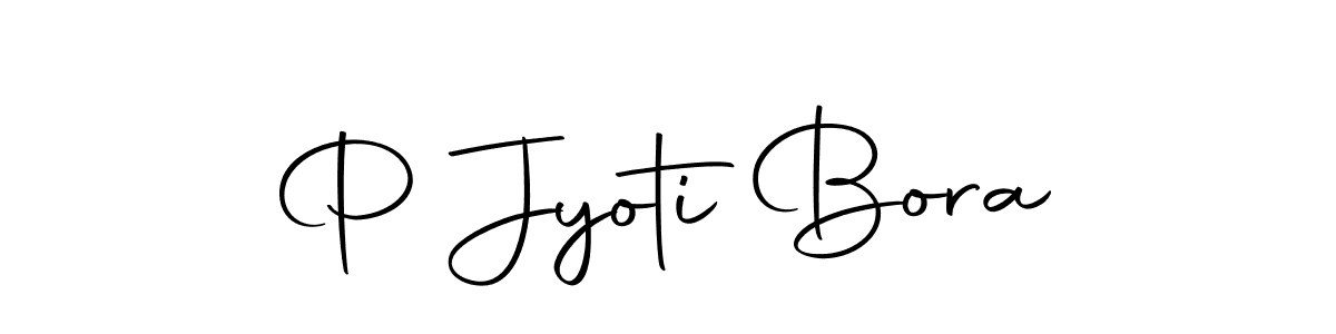 Here are the top 10 professional signature styles for the name P Jyoti Bora. These are the best autograph styles you can use for your name. P Jyoti Bora signature style 10 images and pictures png