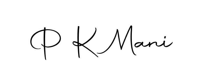 Create a beautiful signature design for name P K Mani. With this signature (Autography-DOLnW) fonts, you can make a handwritten signature for free. P K Mani signature style 10 images and pictures png