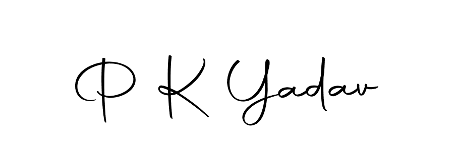 Design your own signature with our free online signature maker. With this signature software, you can create a handwritten (Autography-DOLnW) signature for name P K Yadav. P K Yadav signature style 10 images and pictures png