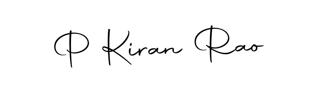 Autography-DOLnW is a professional signature style that is perfect for those who want to add a touch of class to their signature. It is also a great choice for those who want to make their signature more unique. Get P Kiran Rao name to fancy signature for free. P Kiran Rao signature style 10 images and pictures png