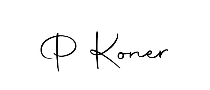 P Koner stylish signature style. Best Handwritten Sign (Autography-DOLnW) for my name. Handwritten Signature Collection Ideas for my name P Koner. P Koner signature style 10 images and pictures png