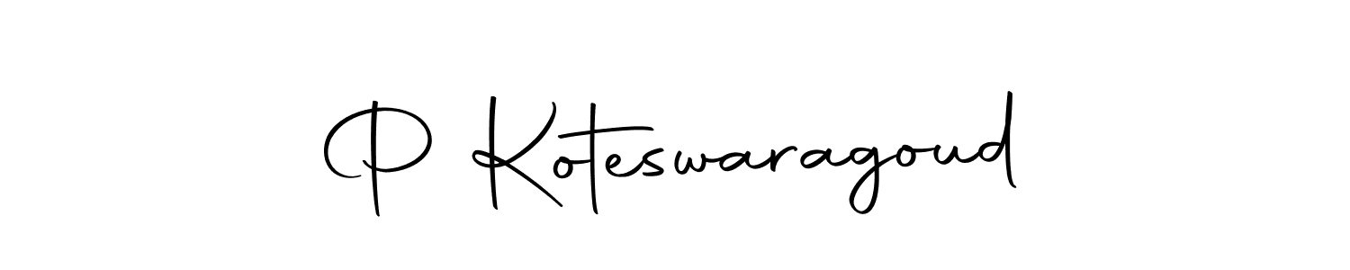 P Koteswaragoud stylish signature style. Best Handwritten Sign (Autography-DOLnW) for my name. Handwritten Signature Collection Ideas for my name P Koteswaragoud. P Koteswaragoud signature style 10 images and pictures png
