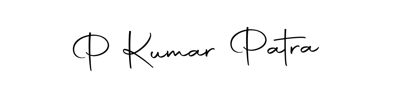 Use a signature maker to create a handwritten signature online. With this signature software, you can design (Autography-DOLnW) your own signature for name P Kumar Patra. P Kumar Patra signature style 10 images and pictures png