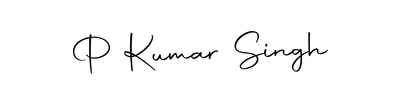 P Kumar Singh stylish signature style. Best Handwritten Sign (Autography-DOLnW) for my name. Handwritten Signature Collection Ideas for my name P Kumar Singh. P Kumar Singh signature style 10 images and pictures png
