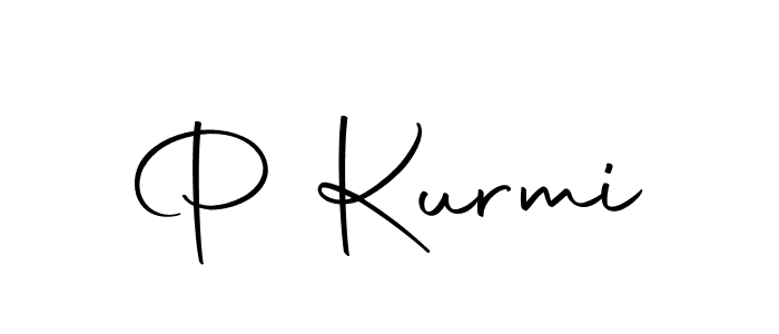 P Kurmi stylish signature style. Best Handwritten Sign (Autography-DOLnW) for my name. Handwritten Signature Collection Ideas for my name P Kurmi. P Kurmi signature style 10 images and pictures png
