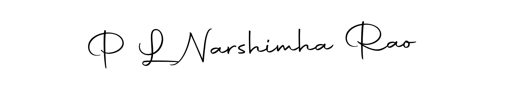 How to make P L Narshimha Rao signature? Autography-DOLnW is a professional autograph style. Create handwritten signature for P L Narshimha Rao name. P L Narshimha Rao signature style 10 images and pictures png