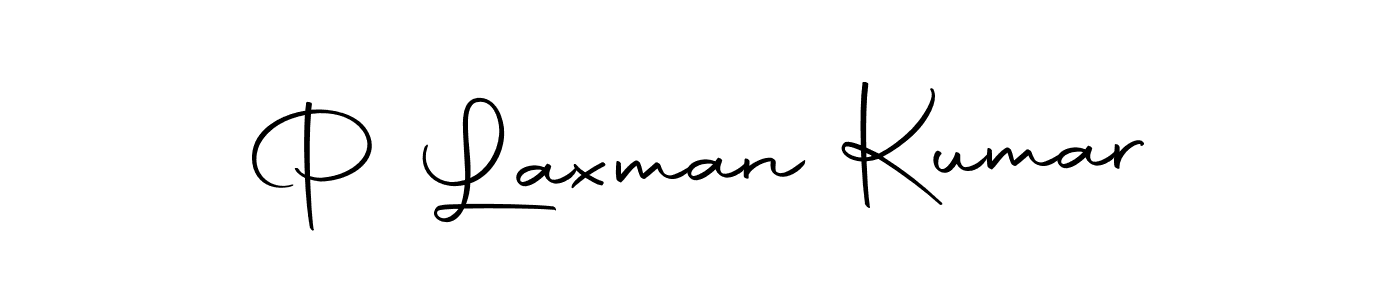 How to make P Laxman Kumar name signature. Use Autography-DOLnW style for creating short signs online. This is the latest handwritten sign. P Laxman Kumar signature style 10 images and pictures png