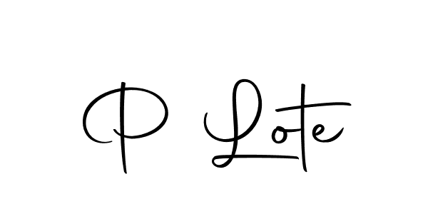 Make a beautiful signature design for name P Lote. With this signature (Autography-DOLnW) style, you can create a handwritten signature for free. P Lote signature style 10 images and pictures png