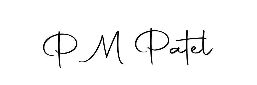 P M Patel stylish signature style. Best Handwritten Sign (Autography-DOLnW) for my name. Handwritten Signature Collection Ideas for my name P M Patel. P M Patel signature style 10 images and pictures png