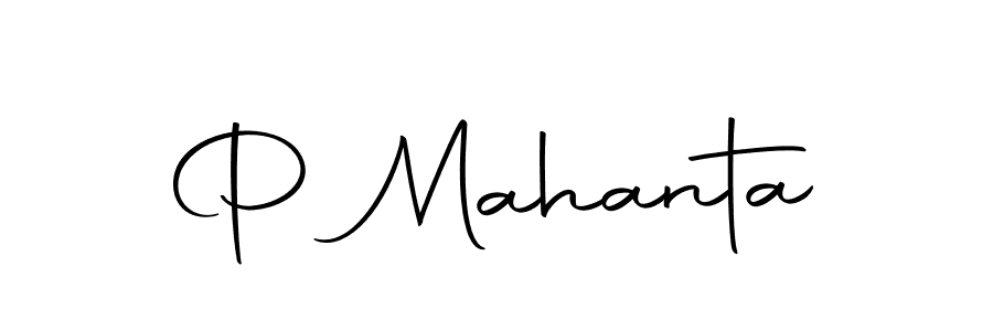 P Mahanta stylish signature style. Best Handwritten Sign (Autography-DOLnW) for my name. Handwritten Signature Collection Ideas for my name P Mahanta. P Mahanta signature style 10 images and pictures png