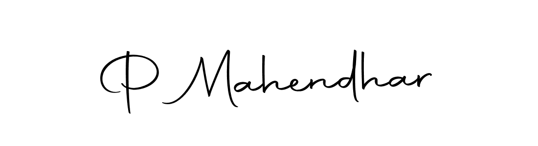 How to make P Mahendhar signature? Autography-DOLnW is a professional autograph style. Create handwritten signature for P Mahendhar name. P Mahendhar signature style 10 images and pictures png